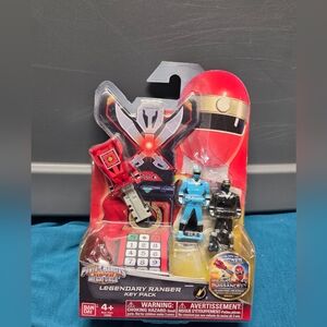 Power Rangers Megaforce Legendary Ranger Key Pack - Red, Light Blue, Black